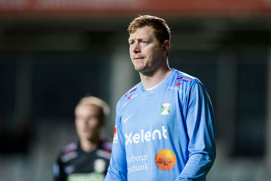 Varbergs målvakt Joakim Wulff