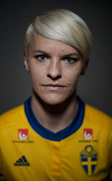 Bla gjennom flere bilder av Fotboll, Dam, Sverige, Porträtt