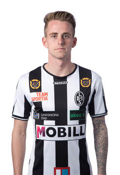Landskronas Rasmus Alm poserar för ett porträtt den 5 april 2017 i Landskrona.