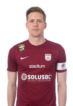 Qvidings Rickard Hansson poserar för ett porträtt den 6 april 2017 i Göteborg.