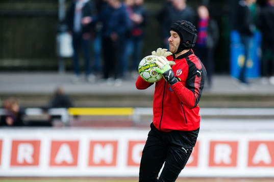Helsingborgs målvakt Matt Pyzdrowski