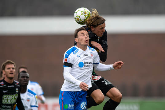 Helsingborgs Anton Wede och Varbergs Joakim Lindner