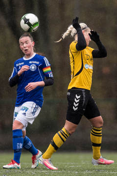 Stattenas Emma Krantz och Glimåkras Sofie Andersson