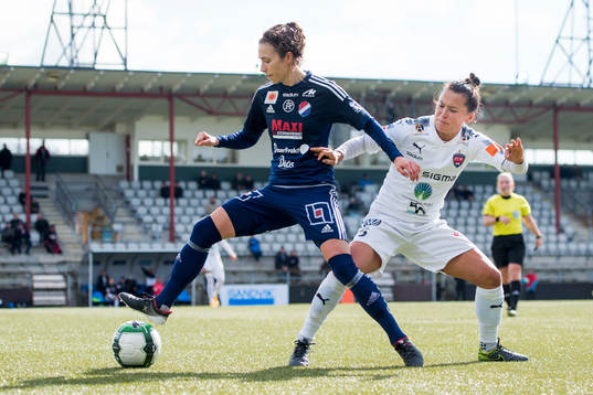 Kvarnsvedens Agnes Dahlström och Rosengårds Alexandra