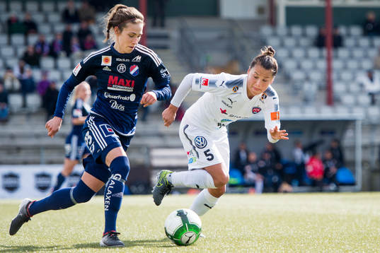 Kvarnsvedens Agnes Dahlström och Rosengårds Alexandra