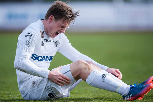 Oskarshamns Filip Jägerbrink fick smäll
