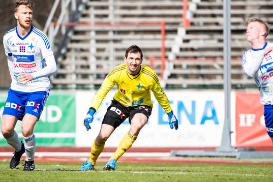 Luleås målvakt Vladimir Sudar