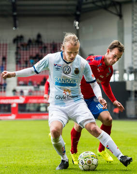 Gefles Jesper Florén och Helsingborgs Anton Wede