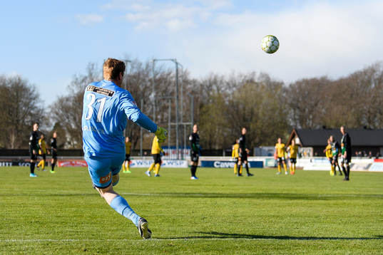 Varbergs målvakt Joakim Wulff