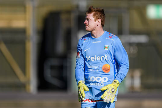 Varbergs målvakt Joakim Wulff