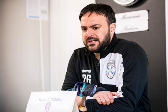 Assyriska tränare Korosh Hatami