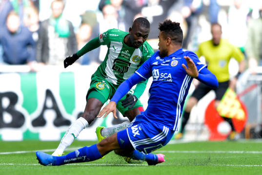 Hammarbys Pa Amat Dibba och Sundsvalls Noah Sonko Sundberg