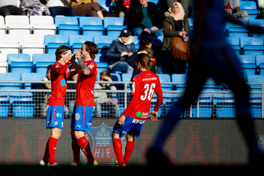 Helsingborgs Max Svensson  jublar