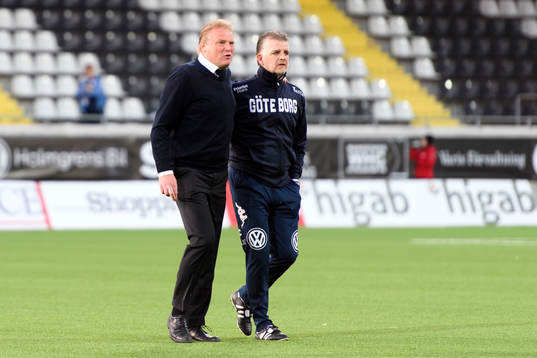 IFK Göteborgs tränare Jörgen Lennartsson och