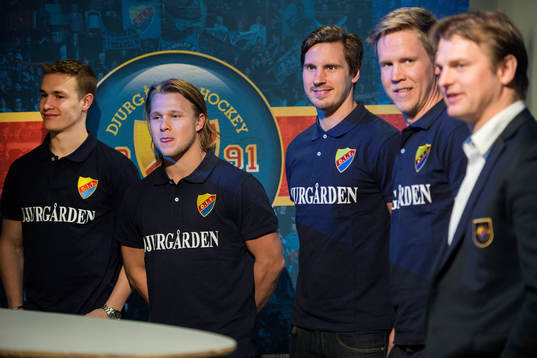 Joacim Eriksson, Jesper Pettersson, Tom Nilsson och Andreas