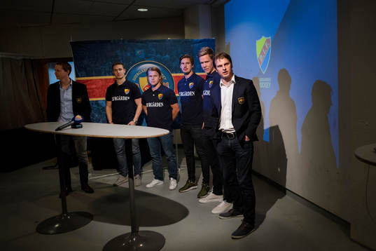 Joacim Eriksson, Jesper Pettersson, Tom Nilsson och Andreas