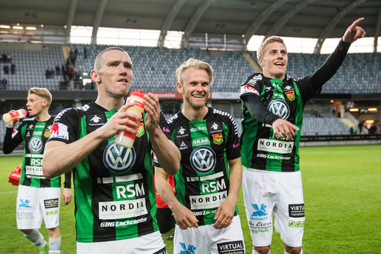 GAIS James Sinclair, Niclas Andersén och Erik Westermark