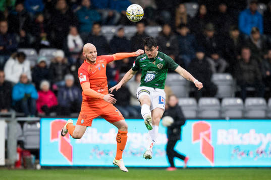 Jönköpings Jonathan Tamimi och AFC Eskilstunas Zourab