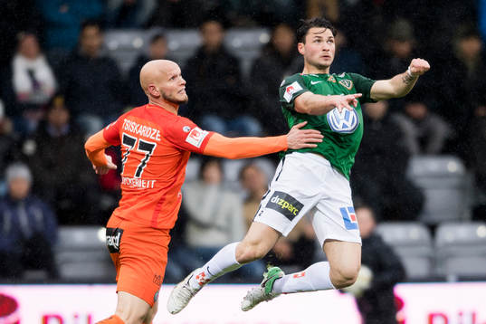 Jönköpings Jonathan Tamimi och AFC Eskilstunas Zourab