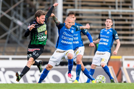 Varbergs Karl Söderström och Norrbys Jesper Brandt