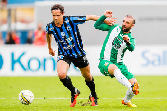 Sirius Philip Haglund och Hammarbys Kennedy Bakircioglu