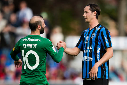 Hammarbys Kennedy Bakircioglu och Sirius Philip Haglund