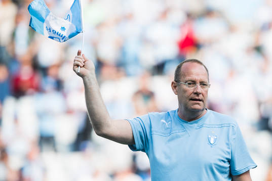 Fd Malmö FF spelaren Mats Magnusson hyllas