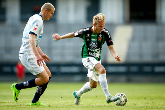 Gefles Piotr Johansson och GAIS Niclas Andersén