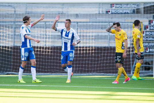 IFK Göteborgs Martin Smedberg Dalence jublar