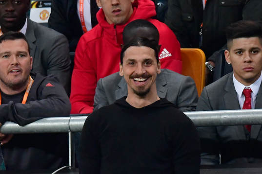Manchester Uniteds Zlatan Ibrahimovic ler