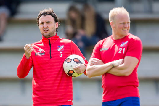 Höganäs Visar Nikqi och Niklas Hermansson