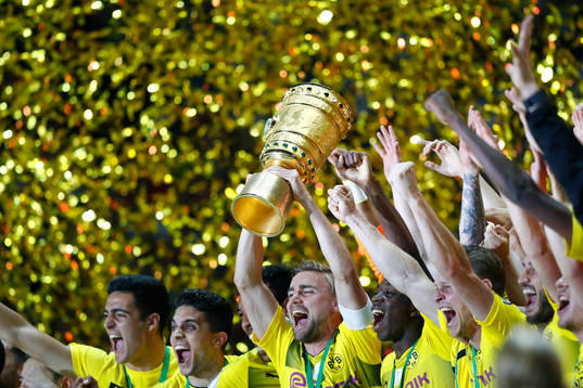 Bla gjennom flere bilder av Fotboll, Tyska Cupen, Final, Eintracht Frankfurt - Borussia Dortmund