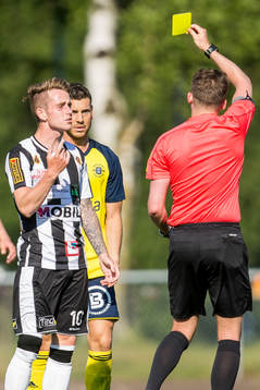 Landskronas Rasmus Alm protesterar mot domslut