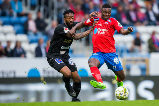 Syrianskas Abdel Rhamane Khalil Diarra och Helsingborgs Oke