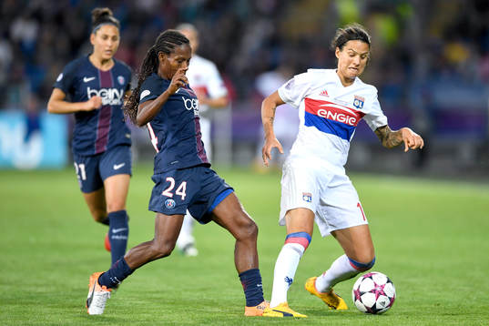 Paris Formiga och Lyons Dzsenifer Marozsan