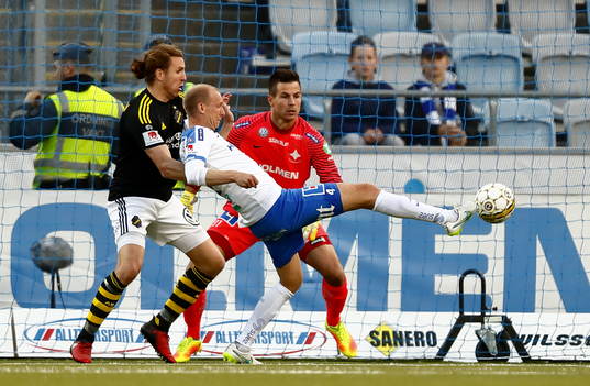 s Nils-Eric Johansson, Norrköpings Andreas Johansson och