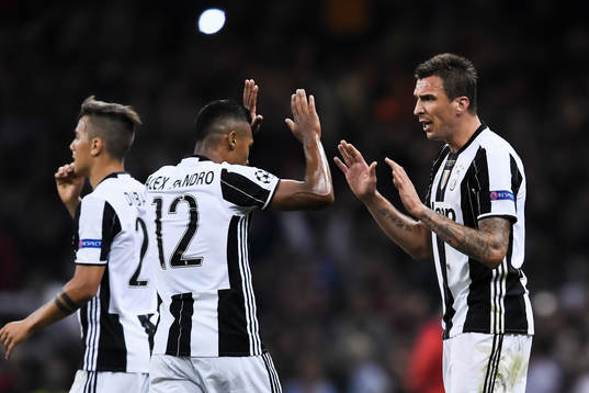 Juventus Mario Mandzukic jublar