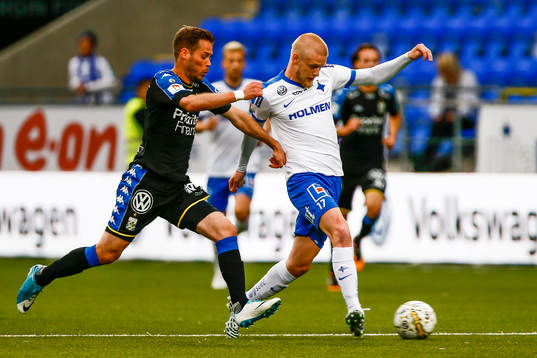 IFK Göteborgs Emil Salomonsson och Norrköpings Karl Holmberg