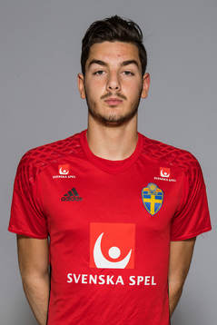Marko Johansson i P19 landslaget poserar för ett porträtt den 7 juni 2017 i Stockholm.