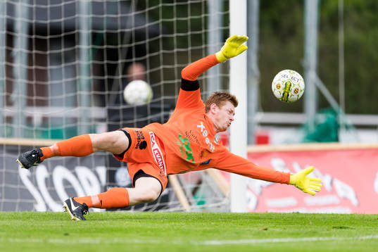 Varbergs målvakt Joakim Wulff