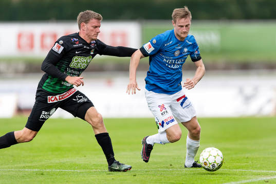 Varbergs Karl Söderström och Trelleborgs Anton Tideman
