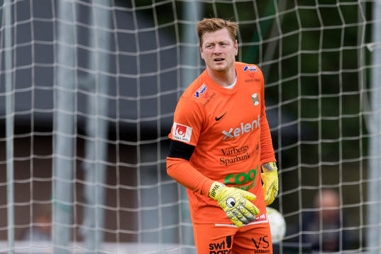 Varbergs målvakt Joakim Wulff