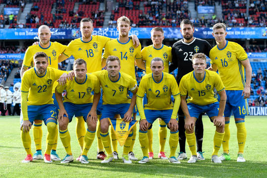 Sveriges startelva, John Guidetti, Pontus Jansson, Filip