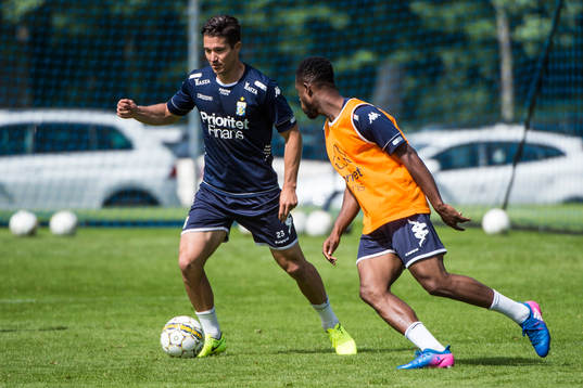 David Boo Wiklander och Abdul Razak