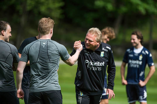 Tränare Jörgen Lennartsson