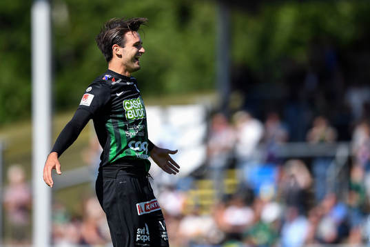 Varbergs Oliver Stanisic jublar