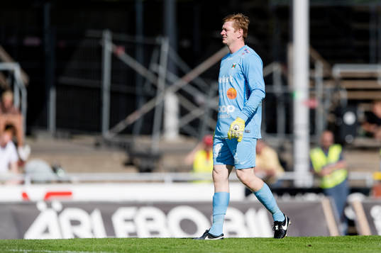 Varbergs målvakt Joakim Wulff