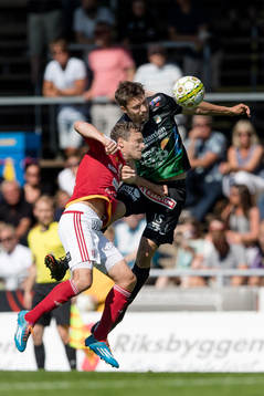 Degerfors Shpetim Hasani och Varbergs Peter Nyström