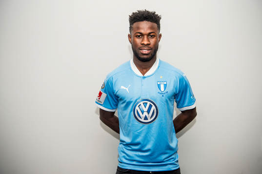 Malmö FF presenterar Kingsley Sarfo som ny spelare i Malmö FF