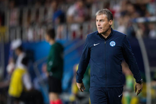Slovakiens förbundskapten Pavel Hapal
